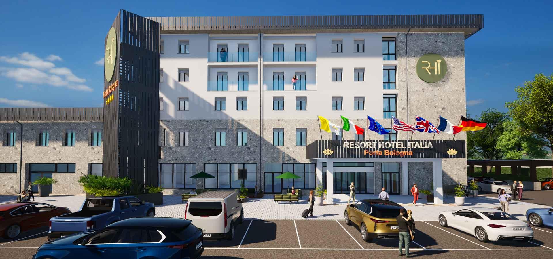 Rhi Porta Bologna Hotel Pieve di Cento Ngoại thất bức ảnh
