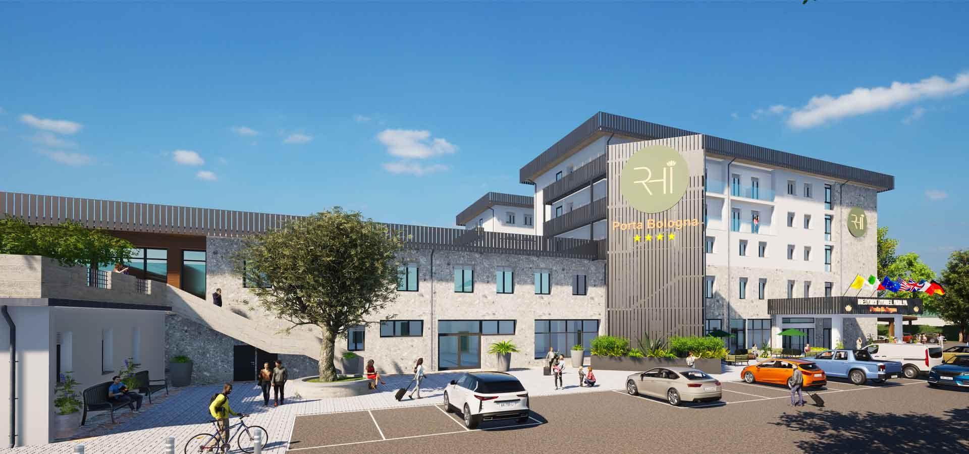 Rhi Porta Bologna Hotel Pieve di Cento Ngoại thất bức ảnh